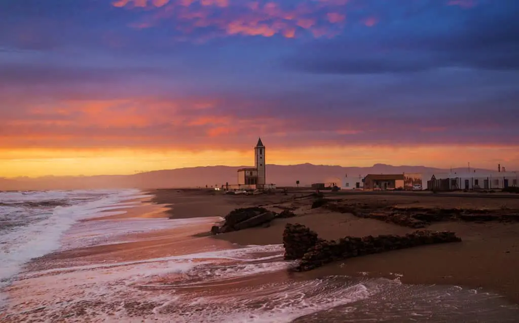 Atardecer en Almería