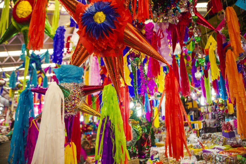 Navidad Piñatas Mexico