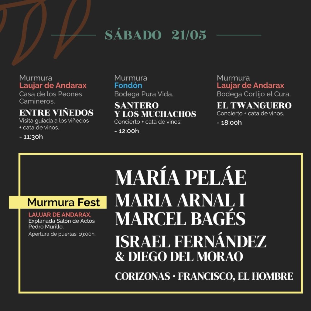 Festival Murmura Alpujarra edición 2022