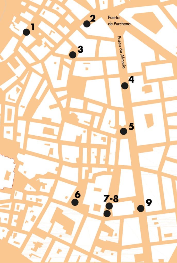 Mapa Ambigus Feria Almería
