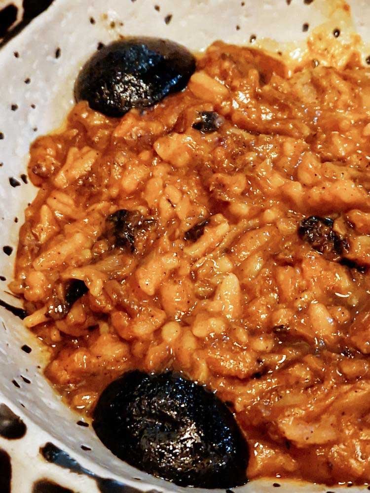 Risotto de gurullos en Gines Peregrín