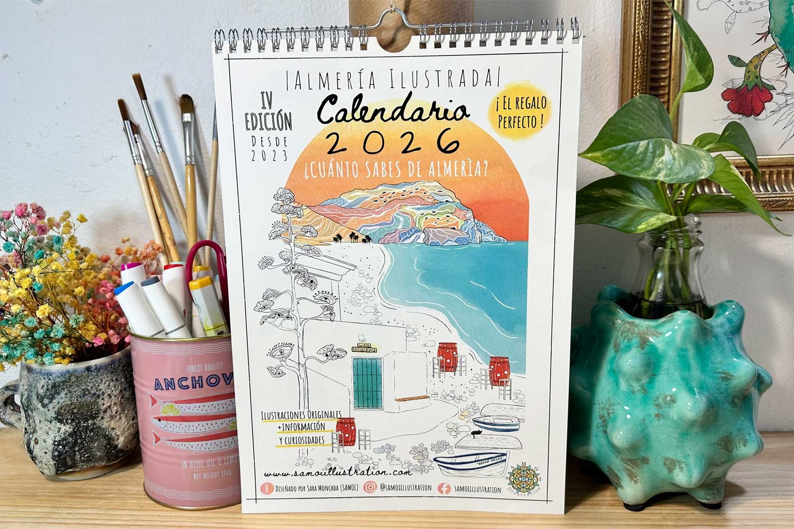Calendario Ilustrado Almería 2016
