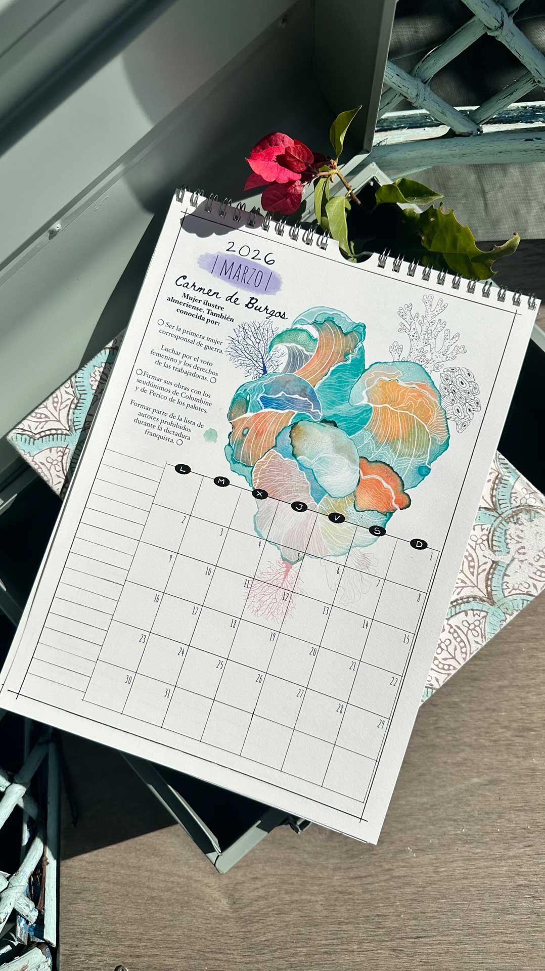 Calendario Ilustrado Almería 2016