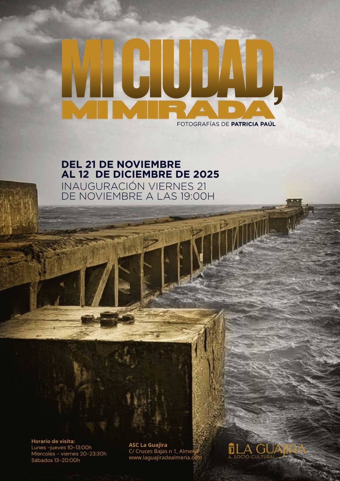 Cartel Exposición Mi ciudad, mi mirada