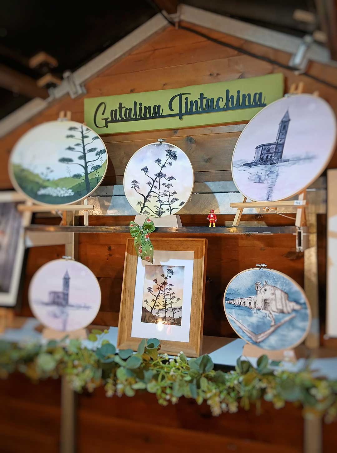 Mercado navideño de la Rambla de Almería