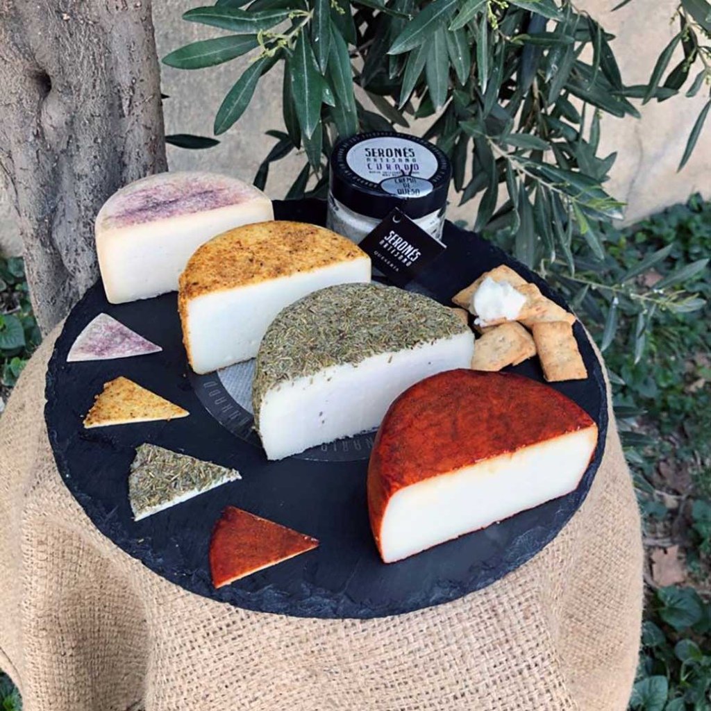 Tabla quesos Seronés Artesanos