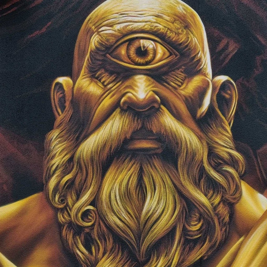 Detalles del mural &ldquo;Balor&rdquo; de Moxaico que busca corona mundial